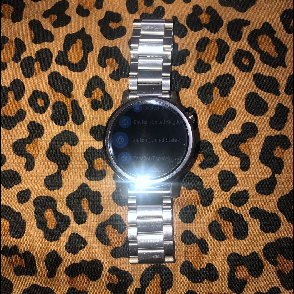 Moto 360 smart watch